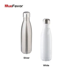 MugFavor Double Wall 17oz/500ml Color Stainless Steel Cola <strong>Bottle</strong> Vacuum Mug Glitter <strong>Bottle</strong> CokeB17G <strong>Sparkling</strong> Water <strong>Bottle</strong> - Product Image 6