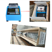 Machine de découpe au plasma CNC portable 200A IGBT avec compresseur coupe tôle d'acier, table à plasma CNC et torche coupeurs au plasma CNC