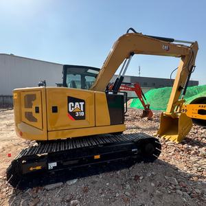 Livraison gratuite, faible consommation de carburant, puissante excavatrice sur chenilles hydraulique Volvo CAT310 d'occasion de 10 tonnes pour projets d'ingénierie - Product Image 1