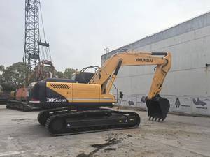 Excavadora de cadenas Hyundai usada R305-7 R305-9T R335-9T de 30 a 33 toneladas, excavadora Hyundai de segunda mano para trabajos de terraplanación, canteras y minería - Product Image 5