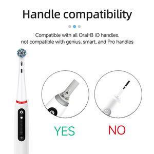Wholesale New Arrival 4pcs Electric <strong>Toothbrush</strong> Replacement <strong>Heads</strong> Hard Nylon Bristles 360 Degree Teeth Cleaning for Home - Product Image 4
