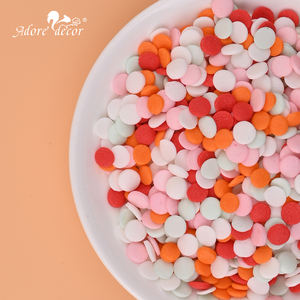 Nuevas Chispas de Azúcar Dulces Certificadas Halal para Pasteles Navideños con Adornos Decorativos y Gorros de Caramelo en Forma Sólida en Bolsa - Product Image 4