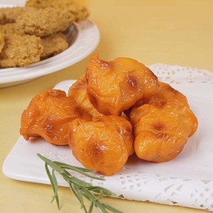 Nuggets de poulet d'Orléans simulés, porte-clés en forme de fesse de poulet rôti, jouet farfelu, aliment simulé, breloque de sac en forme de viande - Product Image 2