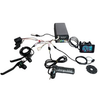 Kit moteur de moyeu de vélo électrique MTX Wheel Qs205 V3 3.5T 150mm 72V 5000W 110 km/h avec contrôleur Sabvoton V2 100A UKC1