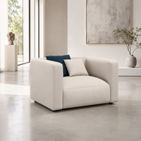 Canapé modulaire incurvé en tissu pour bureaux commerciaux, vente en gros, mobilier FF&E pour hall d'hôtel, villa, projets de réaménagement en gros