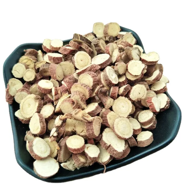 Gan cao manufacturer supply red licorice dried licorice granules licorice root cut