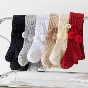 Pantimedias con lazo de cereza de alta calidad al por mayor, calcetines blancos de Color sólido <span class=keywords><strong>para</strong></span> bebés, <span class=keywords><strong>mallas</strong></span> <span class=keywords><strong>para</strong></span> recién nacidos, <span class=keywords><strong>mallas</strong></span> <span class=keywords><strong>para</strong></span> niñas - Product Image 1