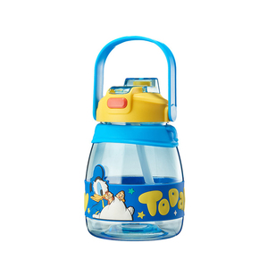 Botellas de Agua de Plástico para Niños, Libres de BPA, con Dibujos Animados de Pato <span class=keywords><strong>Donald</strong></span>, Mickey Mouse, Frozen Elsa, Tritan, para la Escuela - Product Image 2