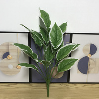 Plante artificielle décorative à 18 feuilles de 60 cm, plantes artificielles