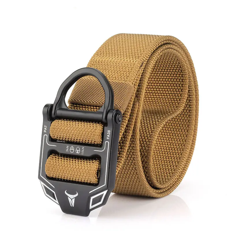  Cinturón tipo bala marrón y negro (talla única) 1 pieza,  duradero y ajustable, perfecto para entusiastas del equipo táctico : Ropa,  Zapatos y Joyería