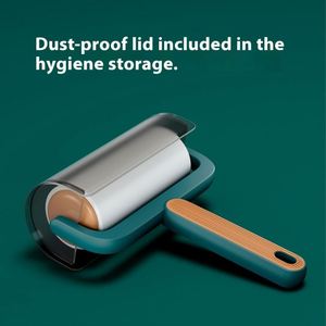 Nuevo Rodillo Quitapelusas Adhesivo de Plástico Desgarrable, Removedor Manual de Pelo con Papel Recolector Ecológico para Mascotas - Product Image 2