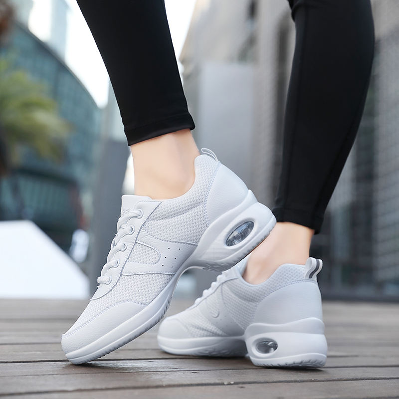 Nuevos Zapatos de Baile de Mujer con Suela Dividida, Amortiguación de Aire,  Flexibles, Zapatos de Baile de Jazz, Zapatillas de Deportivas para Mujer