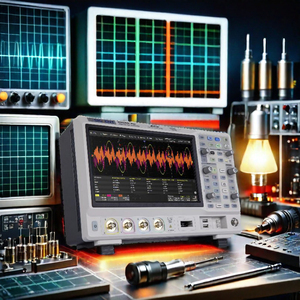 Oscilloscope industriel SIGLENT SDS2204X Plus haute capacité, fréquence d'échantillonnage 2 GSa/s, résolution 10 bits, avec fonction In-Circuit - Product Image 1