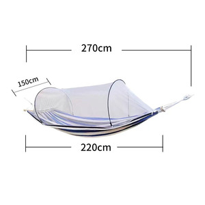 Hamac de Camping de Jardin Portable Suspendu Balançoire Hamacs Extérieurs Hamac avec <span class=keywords><strong>Moustiquaire</strong></span> Hamac Pliant - Product Image 6