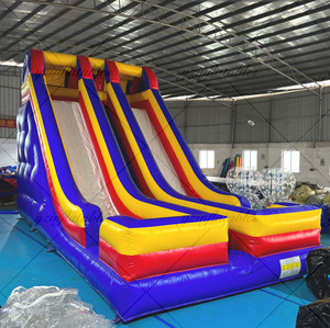 Thương mại hai làn ướt/khô trượt kết hợp nhà nảy bơm hơi với bạt PVC và Túi vận chuyển Biển Thổi bao gồm - Product Image 1