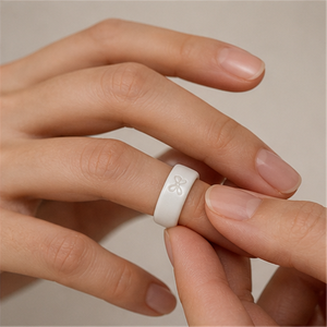 Cache-bague pour occasion spéciale pour Oura Ring 4 Gen 3, protection en silicone raffinée pour mariages et événements du soir, look subtil et élégant - Product Image 6