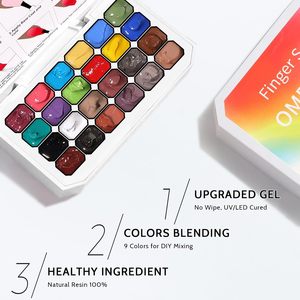 Gel <span class=keywords><strong>de</strong></span> <span class=keywords><strong>Uñas</strong></span> Degradado Sólido <span class=keywords><strong>de</strong></span> 24 Cuadrículas para Nail Art, Purpurina Fina, Novedad 2026, Gel <span class=keywords><strong>de</strong></span> Transferencia <span class=keywords><strong>de</strong></span> Alta Saturación y Espesor para Mezclar y Aplicar en <span class=keywords><strong>Uñas</strong></span> - Product Image 2