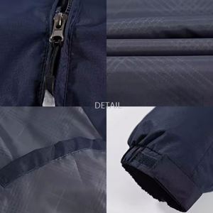 Veste imperméable coupe-vent pour homme avec logo personnalisé, de haute qualité, fermeture éclair, grande taille, veste pour homme et femme, manteau pour homme - Product Image 5