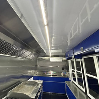 Camión de Comida Rápida Personalizable para Restaurante con Cocina Completamente Equipada, Kiosco de Café y Barbacoa, Remolque Móvil de Comida Callejera