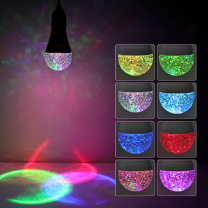 Bombilla LED colgante para tienda de campaña al aire libre, lámpara colgante para tienda de campaña, luces para acampar al aire libre, Bombilla de brillo brillante de color RGB E27 - Product Image 2