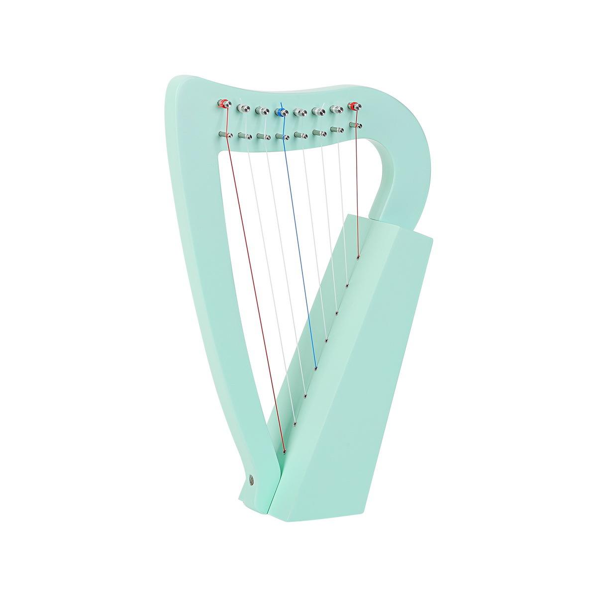 8 tones-little harp-light green