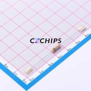 Resistencia de Orificio Pasante CR1/2W-3ohm6 5%-XT52, Componente de Orificio Pasante (THT), Película de Carbono D3.5xL9mm 3.6Ohm 5% 350V - Product Image 2