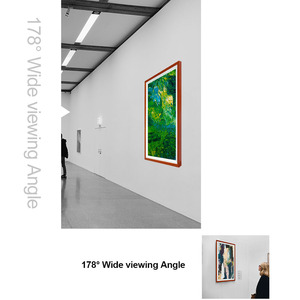 Tùy chỉnh bên ngoài khung ảnh LCD Máy quảng cáo trong nhà Treo Tường 21.5 inch nghệ thuật điện tử Khung ảnh kỹ thuật số biển - Product Image 4