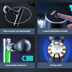 Wholesale Manufactures Hot Personal Care Private Label Cordless Deep Tissue Vibration Muscle Massage <b>Gun</b> Smart Home Products - Product Image 2