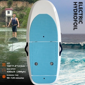 Alta potencia 58V 40AH 6000W fibra de carbono eléctrico hidroala surf 168cm EFoil tabla de surf con empuje incluye bolsa - Product Image 2