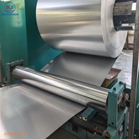 Feuille d'aluminium thermoscellable 8011 pour couvercles de yaourt et emballages alimentaires flexibles, rouleau jumbo 1235, 8079, 8011, 8006