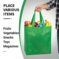 Sac d'emballage réutilisable en non-tissé avec fermeture éclair étanche et logo personnalisé pour une protection experte des emballages
