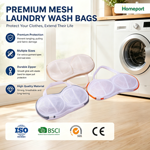 Cadre en plastique pliant soutien-gorge sac de lavage Sandwich maille tissu Lingerie blanchisserie pour sous-vêtements soutiens-gorge et chaussettes utilisation - Product Image 1