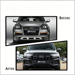 Kit de conversion de pare-chocs avant pour <span class=keywords><strong>Audi</strong></span> <span class=keywords><strong>Q7</strong></span> 4L 2006-2015, mise à niveau vers le style SQ7 <span class=keywords><strong>4M</strong></span> 2020-2023, kit d'assemblage de calandre - Product Image 3