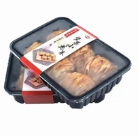 Scelleuse de barquettes à atmosphère modifiée WANHE pour viande, remplissage sous vide de gaz, repas préparés, aliments cuits, produits divers, automatique, électrique, contrôlée par PLC