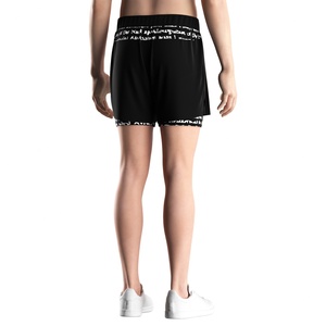 Shorts d'entraînement 2 en 1 pour hommes, durables et à séchage rapide, coupe ergonomique pour MMA BJJ - Product Image 4