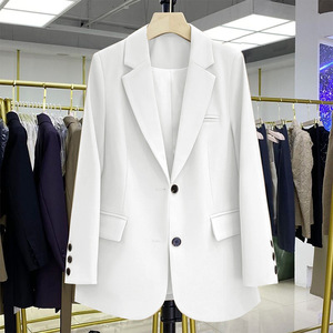 Giacca <span class=keywords><strong>da</strong></span> Donna Multicolore Stile Coreano, Abbigliamento <span class=keywords><strong>da</strong></span> Ufficio, Casual, Semplice, Elegante, Formale, Manica Lunga - Product Image 5