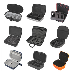 Hộp đựng đồ nghề cứng cáp, cao cấp, thời trang, bán buôn, tùy chỉnh, chất liệu <span class=keywords><strong>EVA</strong></span>, hình tròn, chất liệu PU, bảo vệ súng, có khóa kéo - Product Image 6