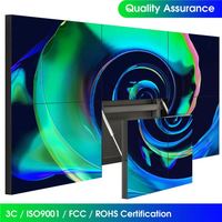 Promoción de fábrica Tablero Lcd empalmado 1080p 3x3 4K Pantalla de pared de video Lcd Pantalla de empalme de pantalla de publicidad