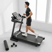 Tapis roulant électrique pliable pour la maison, machine de fitness portable avec écran LCD, équipement d'exercice