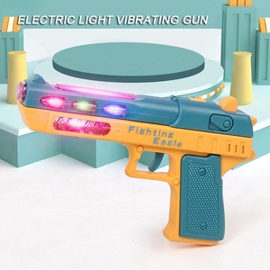 Nuovo prodotto Flash vibrazione <span class=keywords><strong>pistola</strong></span> <span class=keywords><strong>giocattolo</strong></span> simulazione suono luce <span class=keywords><strong>pistola</strong></span> <span class=keywords><strong>giocattolo</strong></span> per bambini <span class=keywords><strong>pistola</strong></span> elettrica in plastica - Product Image 2