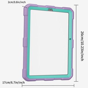 Funda Protectora para Tablet al por Mayor, Funda de Silicona Suave a Prueba de Golpes con Diseño Cruzado para <span class=keywords><strong>Samsung</strong></span> <span class=keywords><strong>S6</strong></span> <span class=keywords><strong>Lite</strong></span> 10.4" - Product Image 3