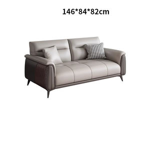 Fábrica europea de lujo moderno salón cuero esquina sofá conjunto sofás de oficina - Product Image 5