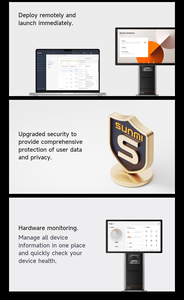 SUNMI Flex3 Monitor layar sentuh, perangkat kasir restoran pembaca NFC WIFI Pos tampilan Multi sentuh kapasitif - Product Image 5