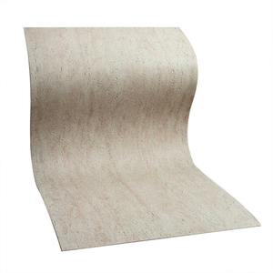 Panneau de pierre souple MCM, <span class=keywords><strong>travertin</strong></span> flexible, revêtement mural en pierre imperméable, matériaux de décoration intérieure et extérieure - Product Image 1