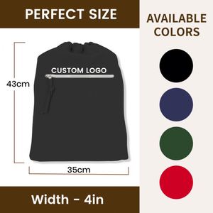 Minimalist <b>Canvas</b> <b>Tote</b> <b>Bag</b> with Shoulder Closure and Front Zipper Pocket Lightweight Casual Custom Logo Option - Product Image 3
