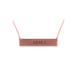 Collar con Colgante de Barra 'Hope' - Product Image 3