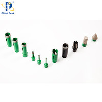 M14 adaptateur cône forme brasé sous vide diamant noyau foret biseau bord outil de fraisage pour marbre granit carrelage porcelaine