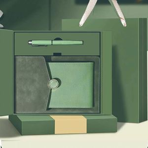 Custom Logo High-End A5 Pocket Books Leather <b>Notebook</b> <b>Set</b> Includes Pen Office Supplies Graduation Diary-for Gift <b>Sets</b> - Product Image 2