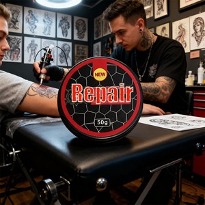 Servicio de etiqueta privada Crema de tatuaje sin dolor Crema de reparación de maquillaje permanente PMU Productos de cuidado posterior para estudio de tatuaje profesional - Product Image 5
