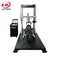 Machine d'essai conforme aux normes pour le mécanisme de direction des poussettes, destinée aux tests de performance de fatigue à long terme du guidon